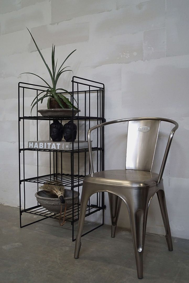 LIVING Stuhl - Eisen glänzend  / Industrialstyle Trademark Living A/S