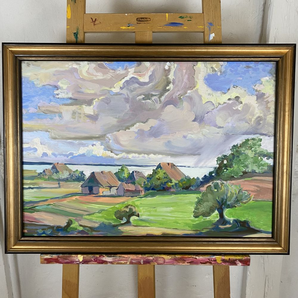 Gemälde "An der See" Landschaftsbild