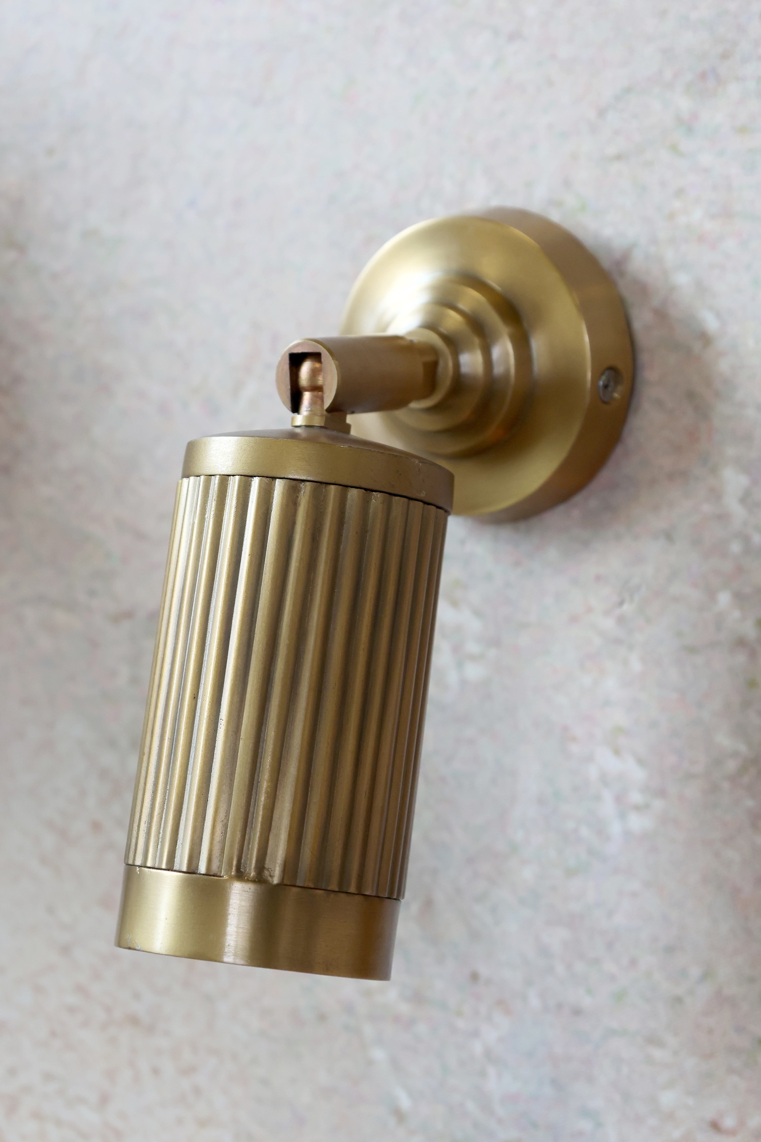 Wandlampe aus Messing / LED 3 Watt / Chic Antique