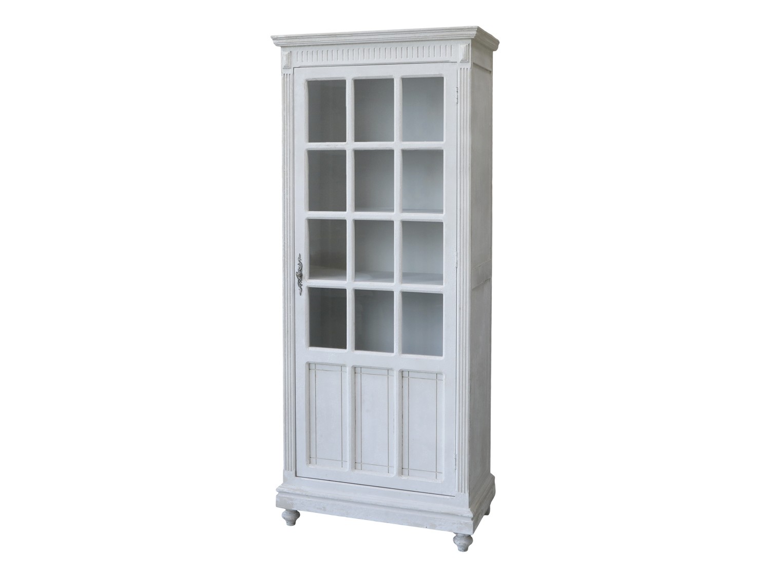 Vitrine im Shabbychic-Look aus Dänemark
