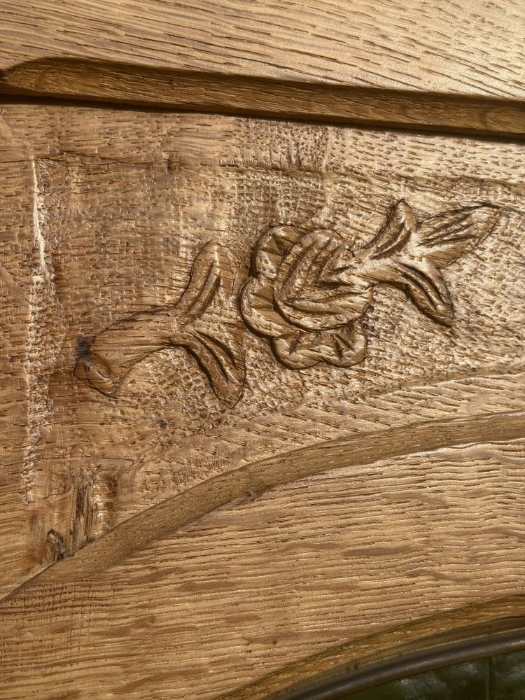 Jugendstil Buffetschrank aus Eichenholz