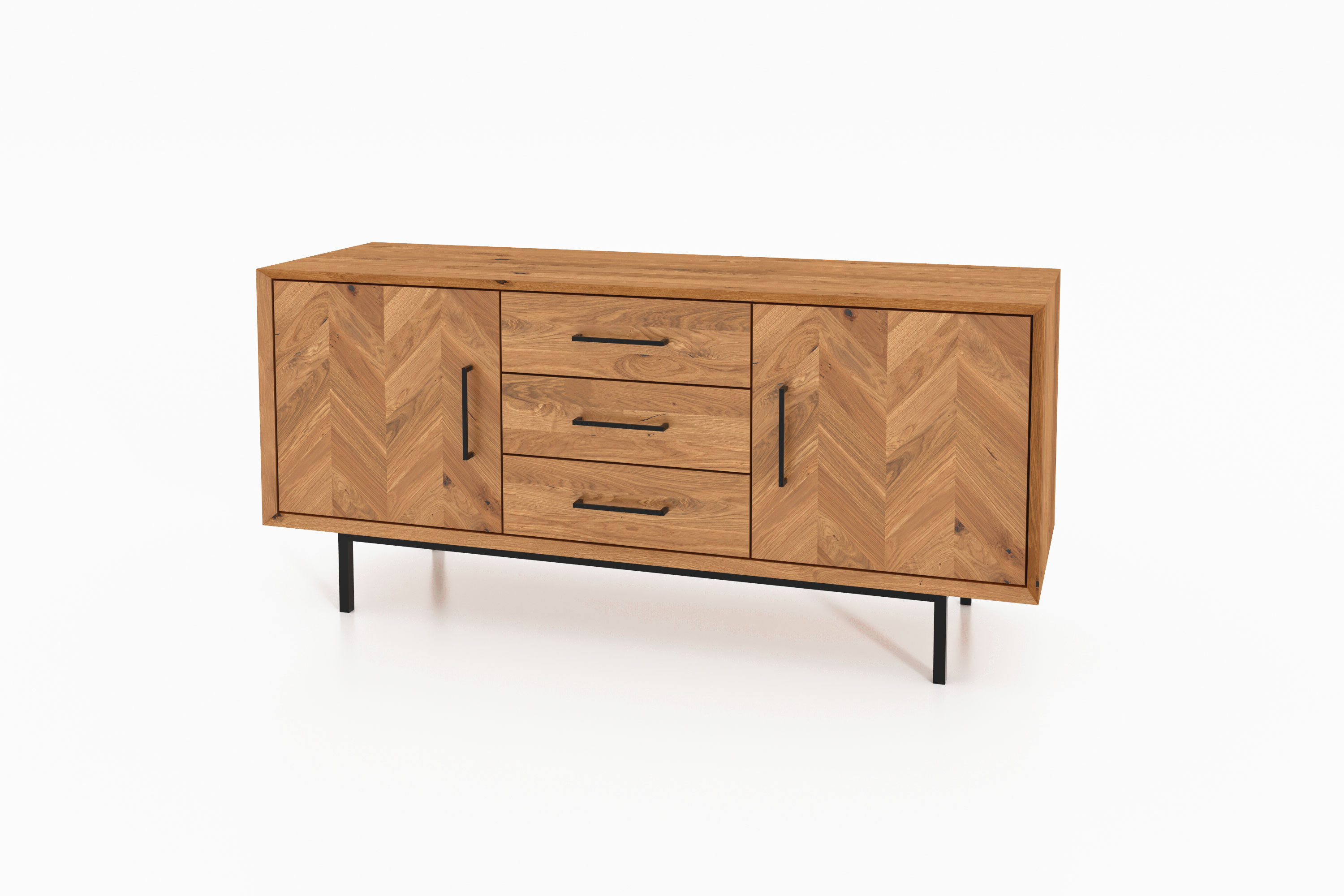 Sideboard mit 2 Türen & 3 Schubladen / Abies 2729