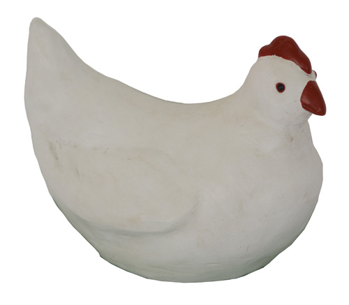 Dekohenne "Frieda" / Osterdeko / Huhn / Keramik