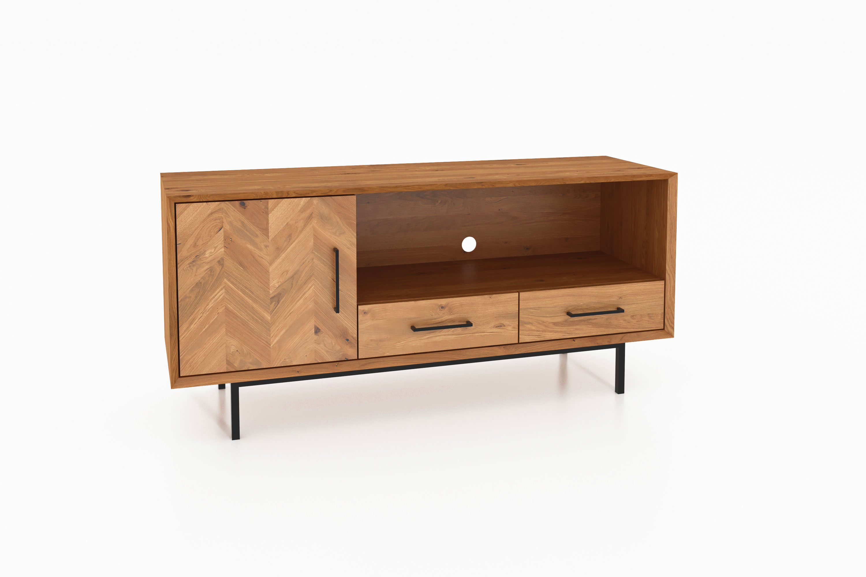 Sideboard 1 Tür & 2 Schubladen / Abies 2724