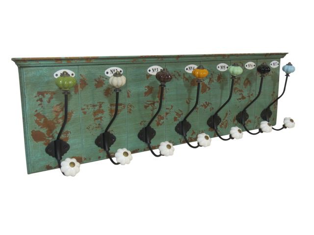 Garderobenleiste mit 7 Haken