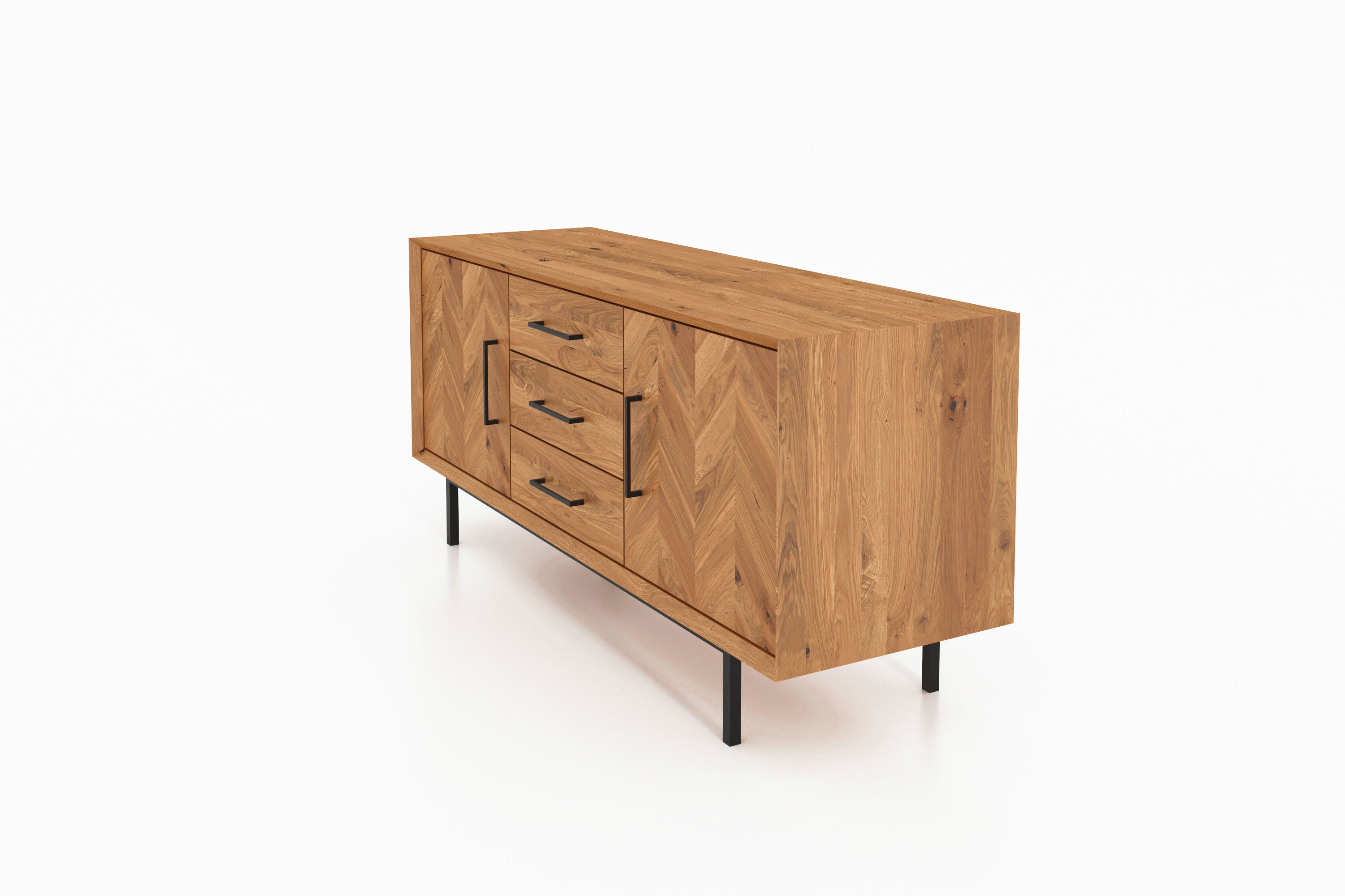 Sideboard mit 2 Türen & 3 Schubladen / Abies 2729