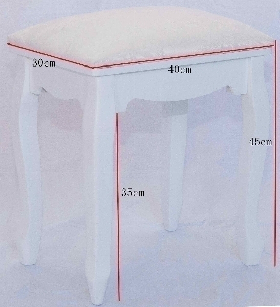 Gepolsterter Hocker Meridian