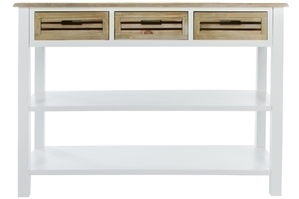 Konsole Provence, mit 3 Schubladen