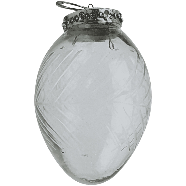 LUCÉA GRANDE – Ei-Hänger aus Facettglas