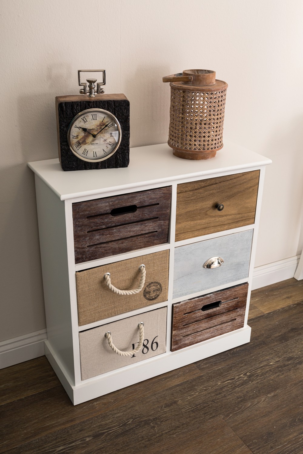 Kommode Eliza, mit 6 Schubladen - FSC FSC 100%, GFA-COC-002292-EG