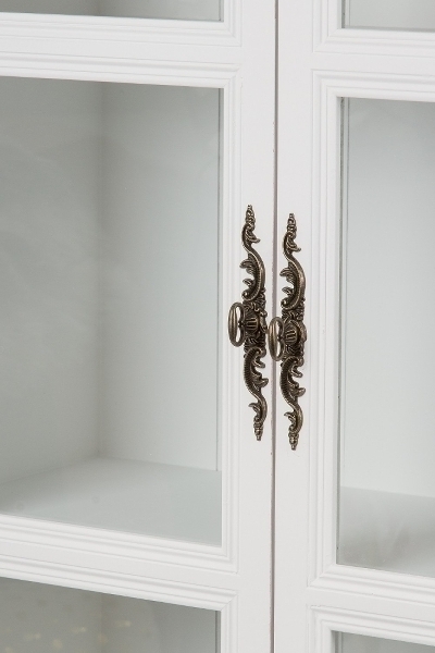 Schrank Elegance, mit Glas 2 Schubladen und FSC 100%, GFA-COC-002292-EG