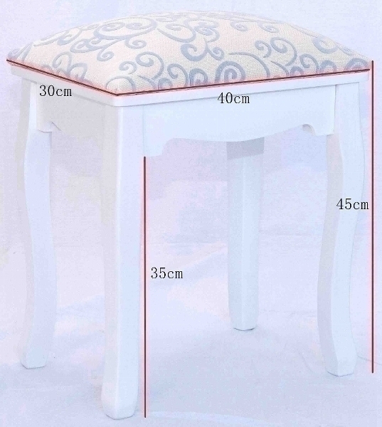 Gepolsterter Hocker Meridian