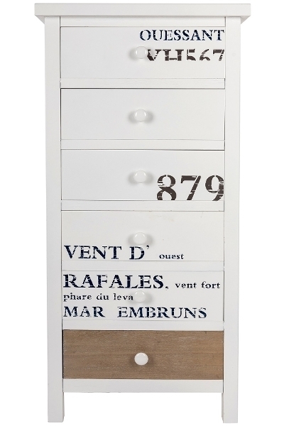Schrank mit 6 Schubladen Haldis