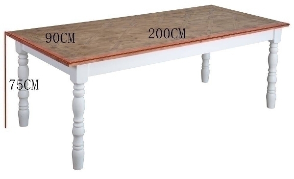 Esstisch Colonial, aus Holz