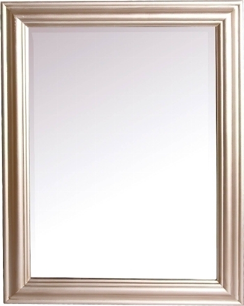 Spiegel Asil II, silber - 62x82 cm