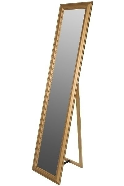 Standspiegel Asil IV, gold - 40x180 cm