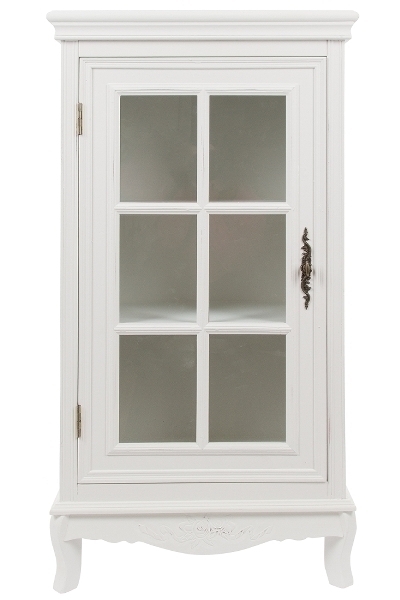Kommode Elegance, mit Glastür