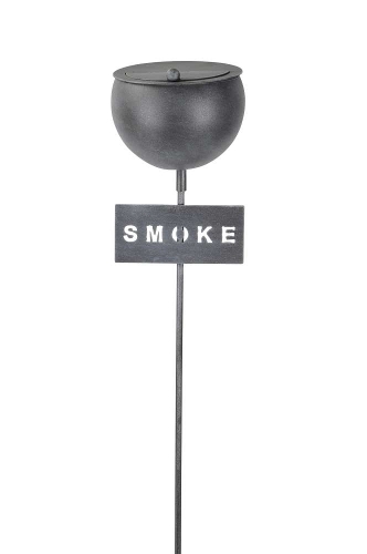 Aschenbecher am Stab "SMOKE" Gartenstecker