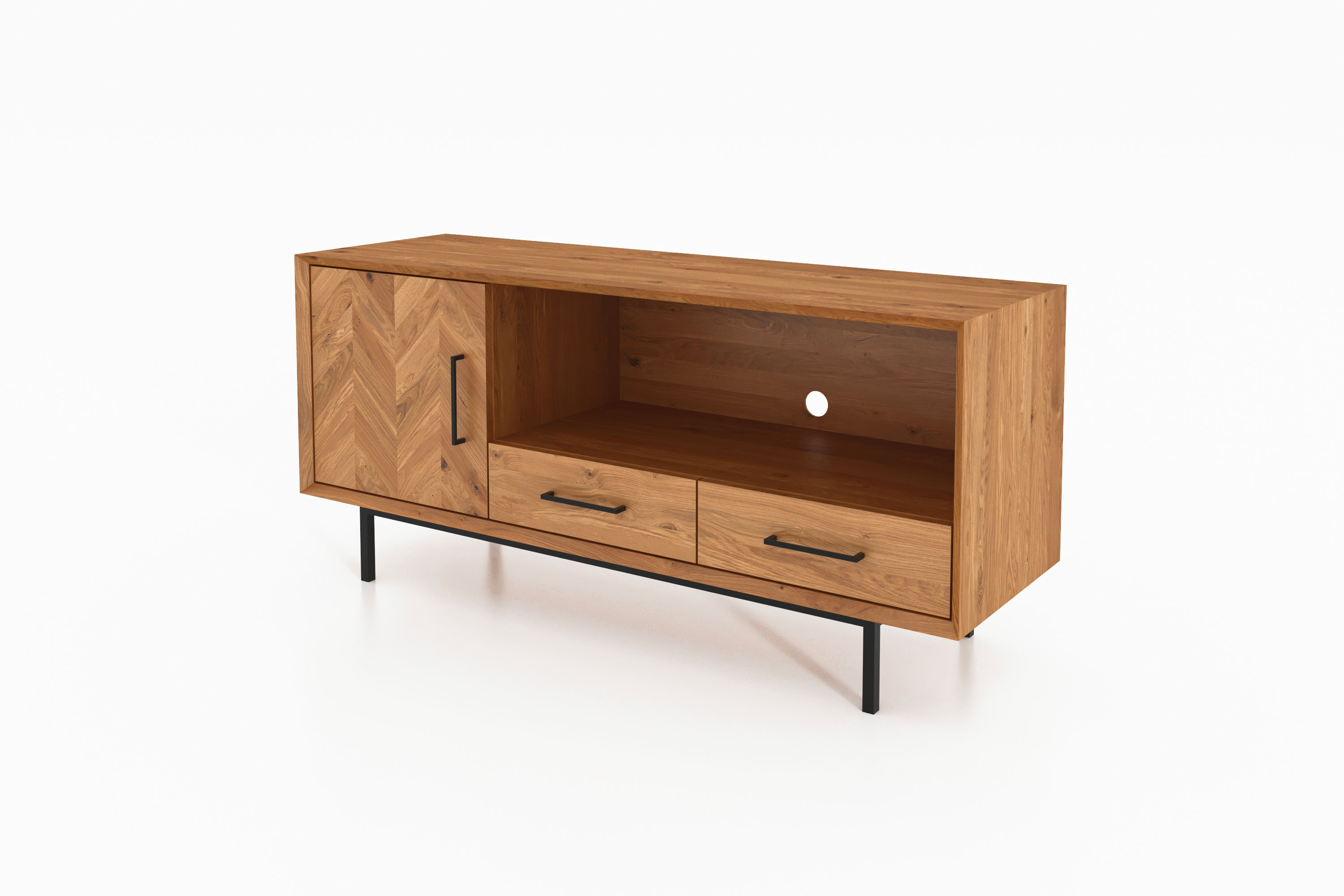 Sideboard 1 Tür & 2 Schubladen / Abies 2724