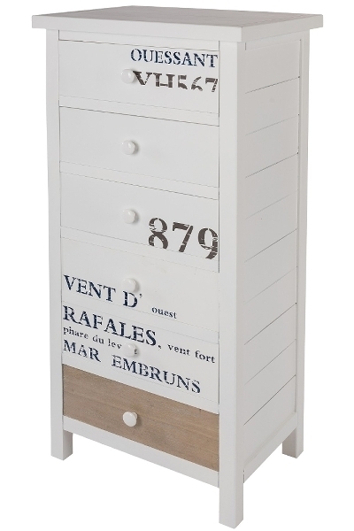 Schrank mit 6 Schubladen Haldis