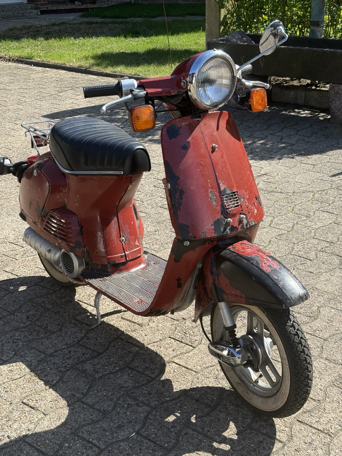 Honda AB 07 Kleinkraftrad von 1985 – 48 cm³ – 7.686 km laut Tacho + 2 Motoren