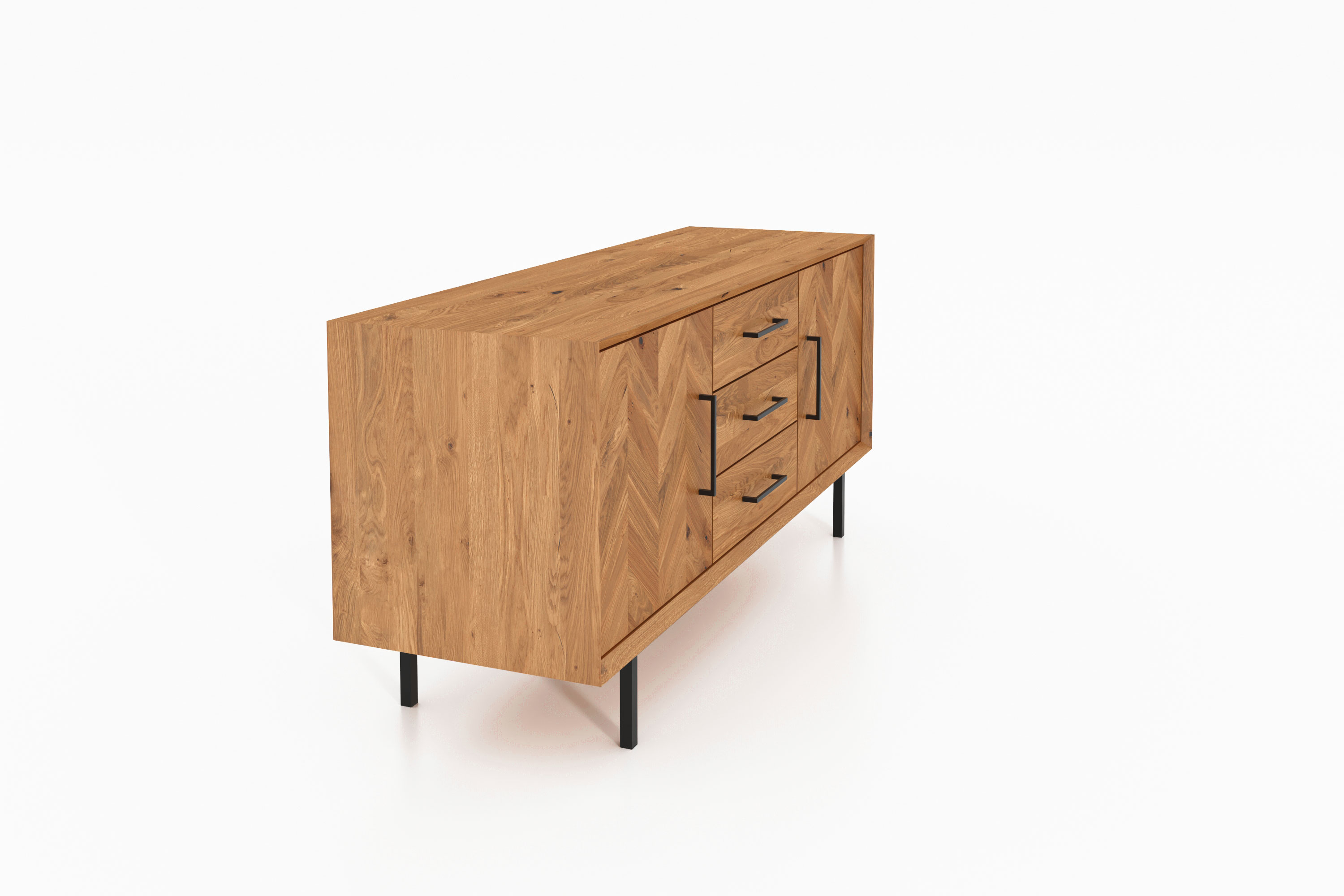 Sideboard mit 2 Türen & 3 Schubladen / Abies 2729