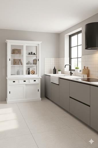 Buffetschrank HENRIK | Landhausschrank aus massiver Kiefer | WUNDERBAAReS