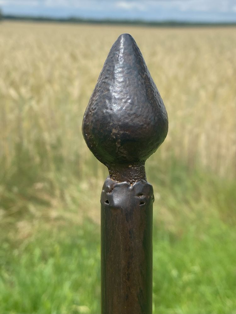 Zaun aus Metall "CONZTANZE" / Zaunteil / Vintagelook