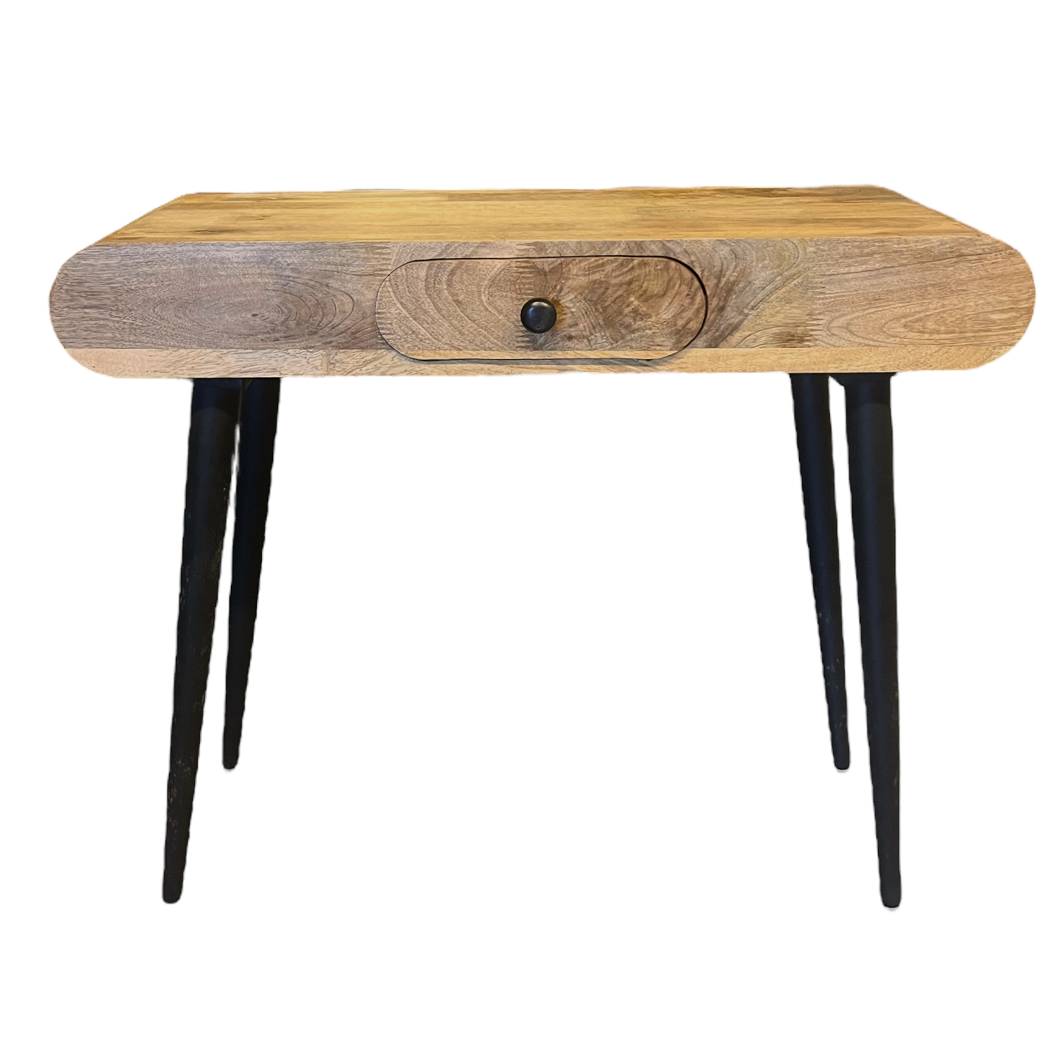 Beistelltisch MEIR mit Schublade / Teakholz