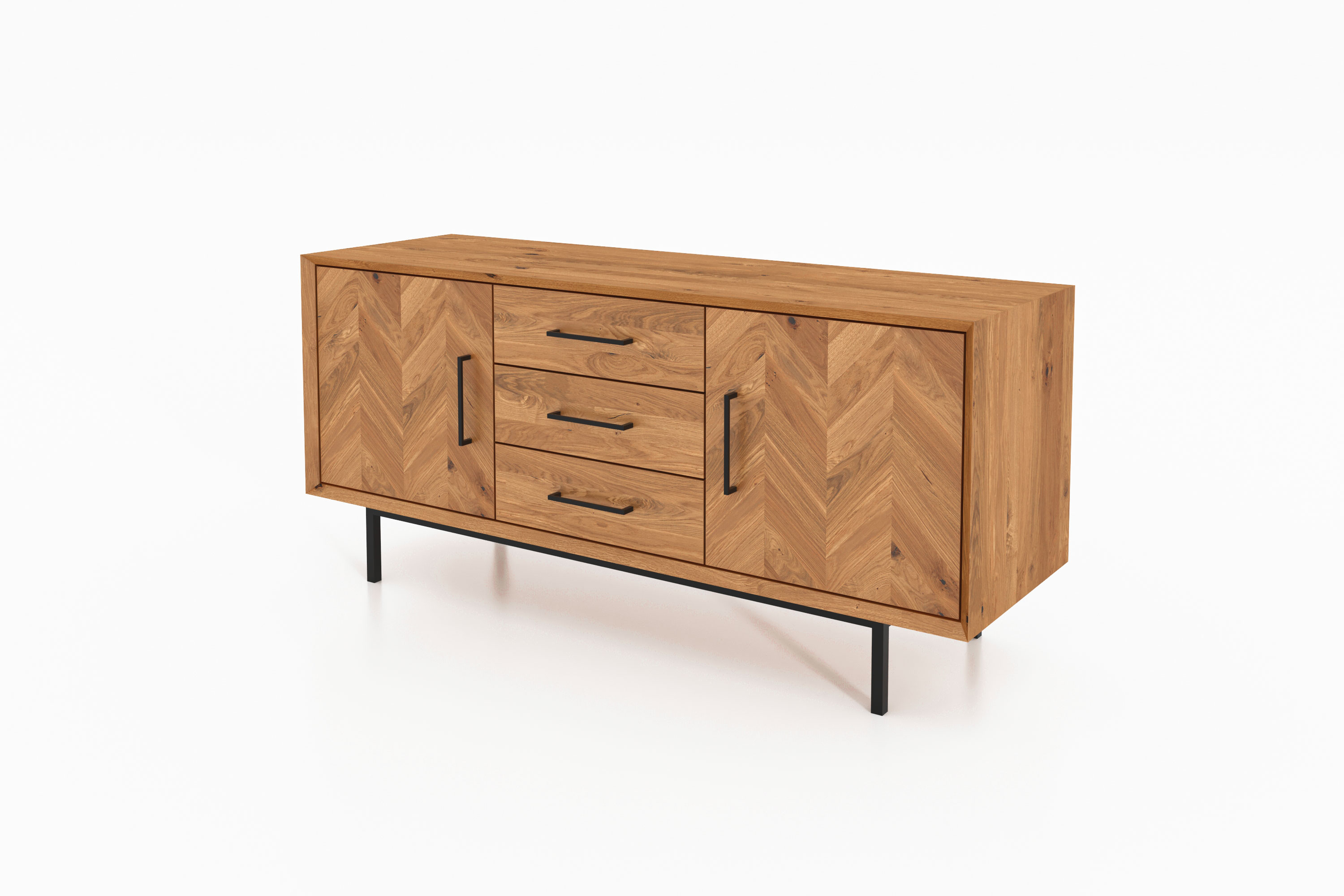 Sideboard mit 2 Türen & 3 Schubladen / Abies 2729