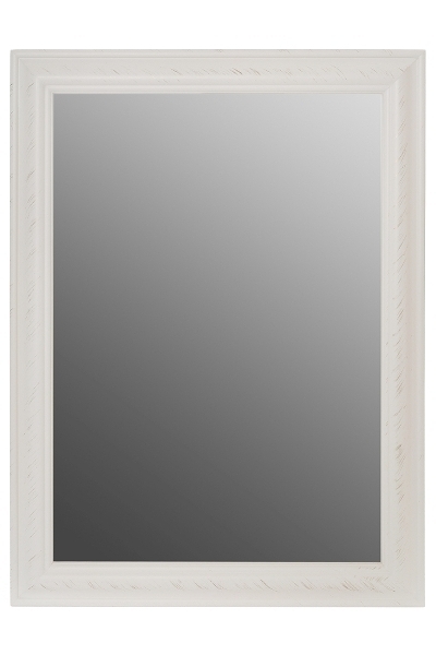 Spiegel Asil II, weiß - 62x82 cm