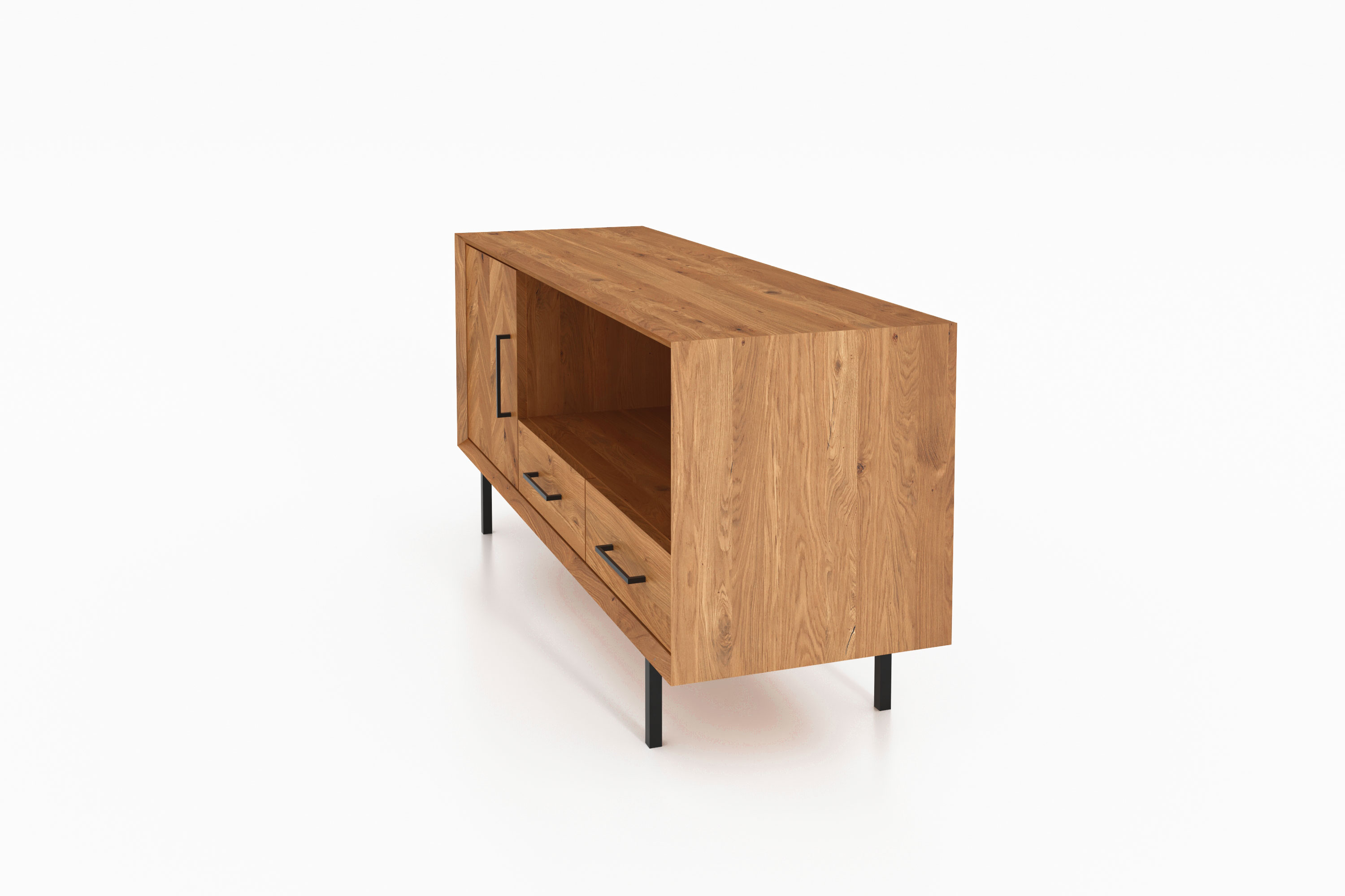 Sideboard 1 Tür & 2 Schubladen / Abies 2724