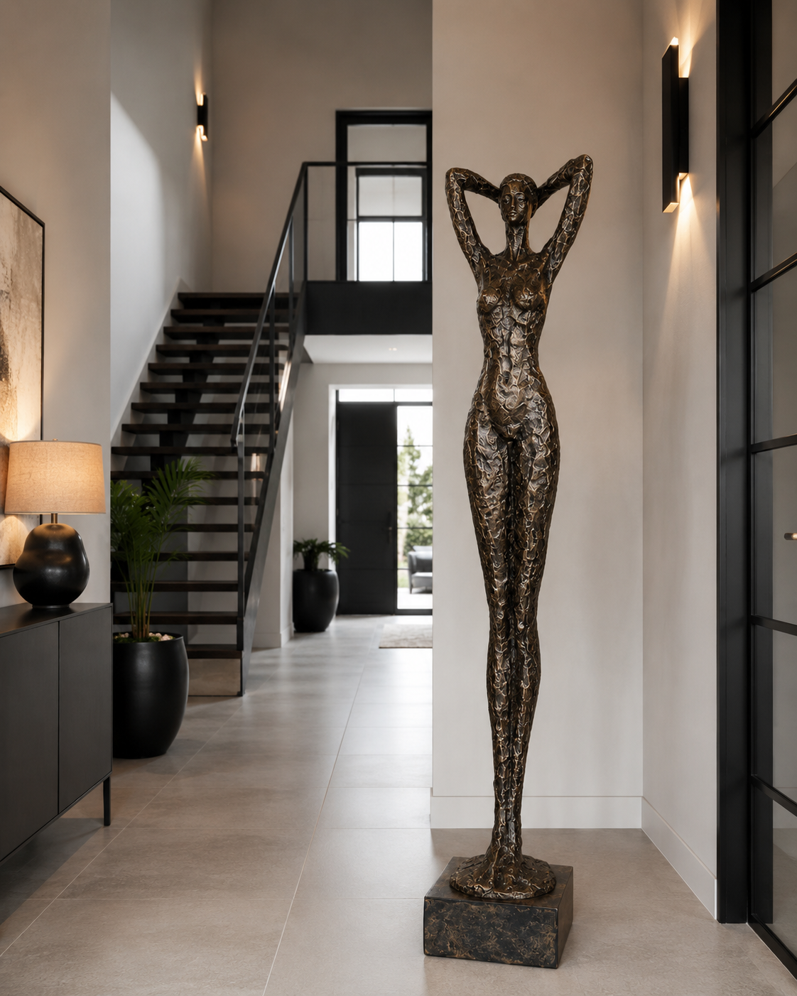 Frauen-Skulptur „Hilda“ XXL – 120 cm