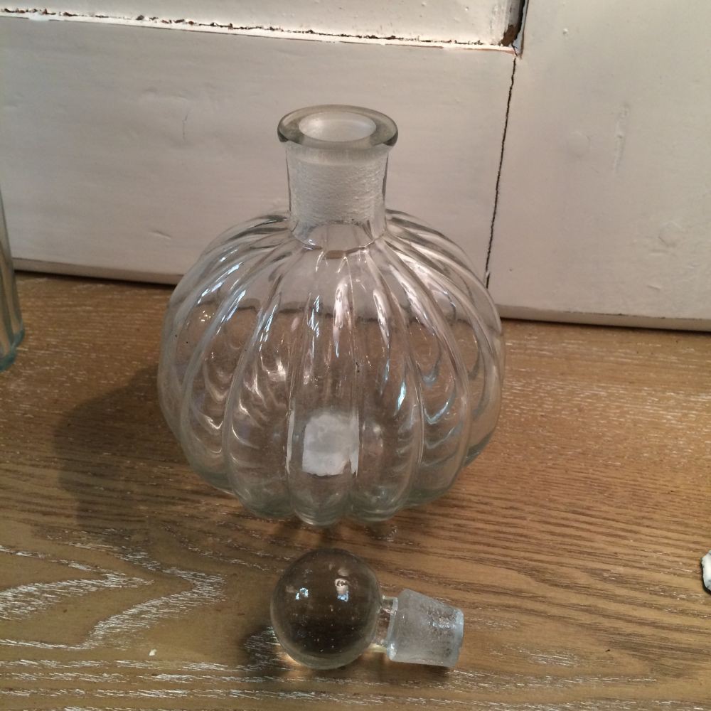 Glasflasche gebaucht