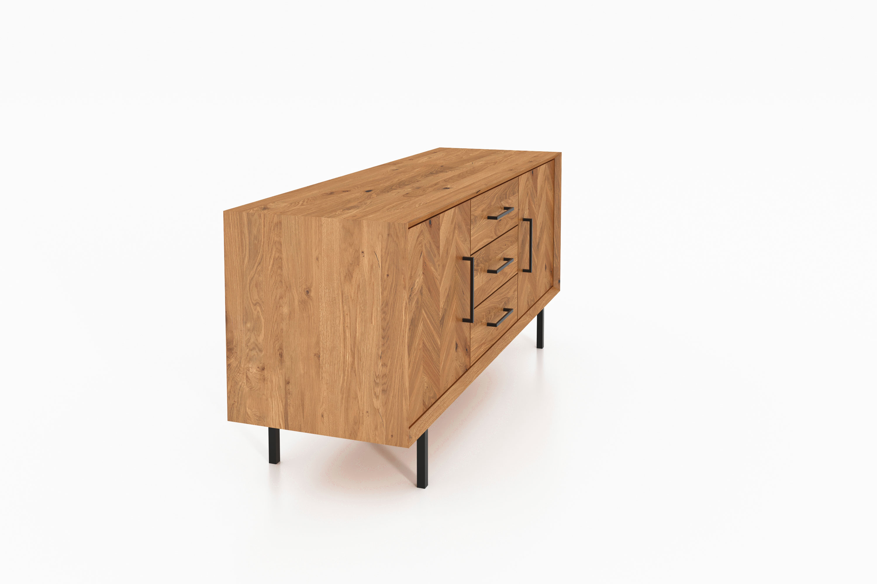 Sideboard mit 2 Türen & 3 Schubladen / Abies 2729