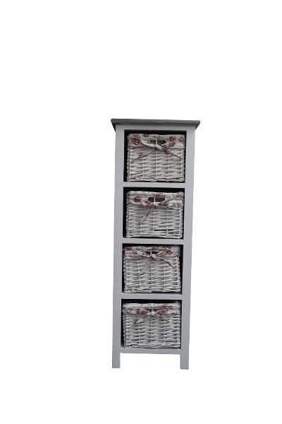 Kommode Toujours mit 4 Schubkörben