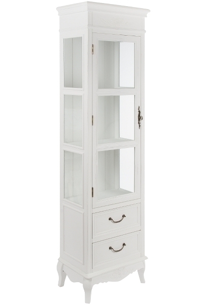 Vitrine Elegance, mit 2 Schubladen