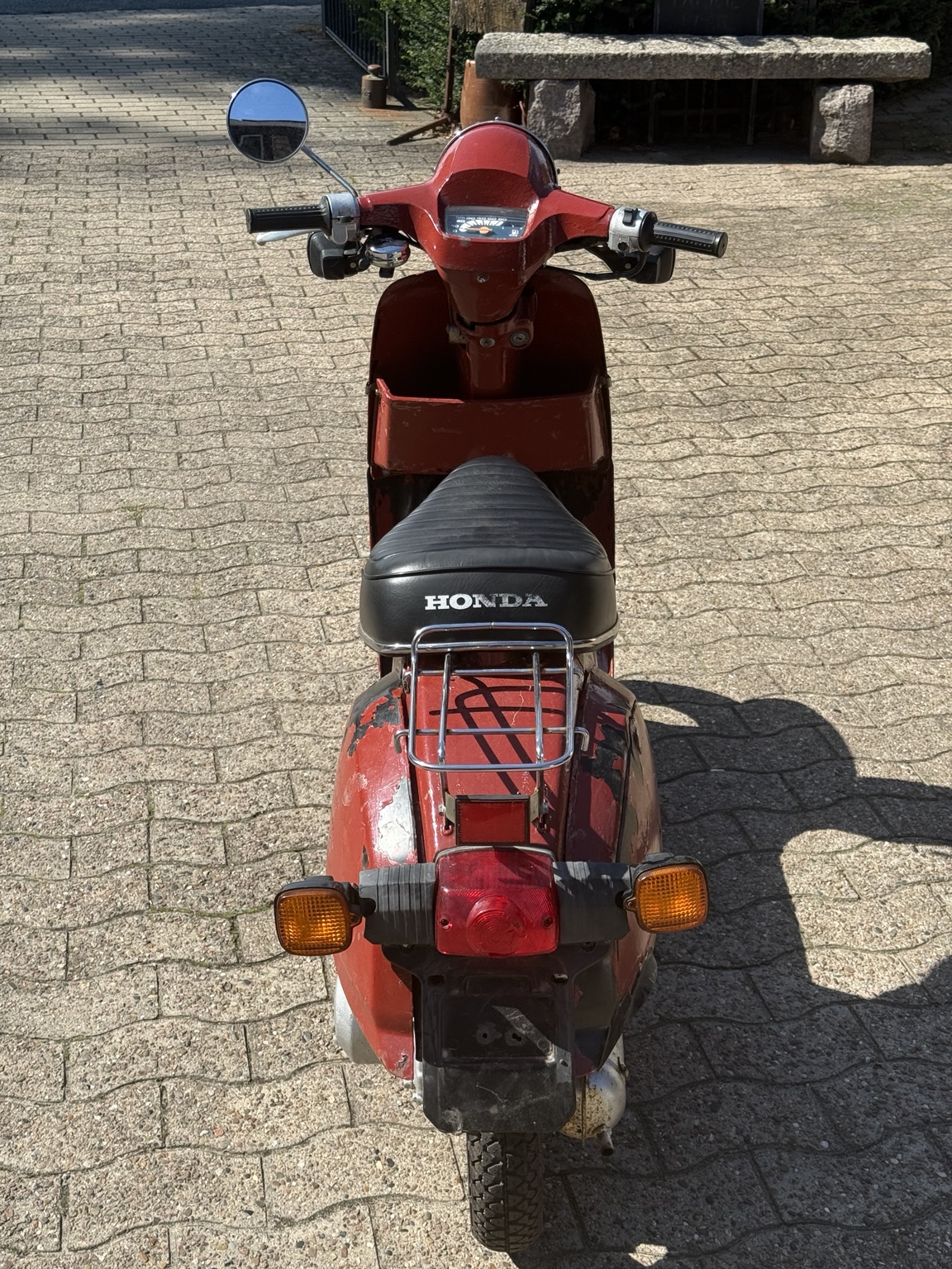 Honda AB 07 Kleinkraftrad von 1985 – 48 cm³ – 7.686 km laut Tacho + 2 Motoren