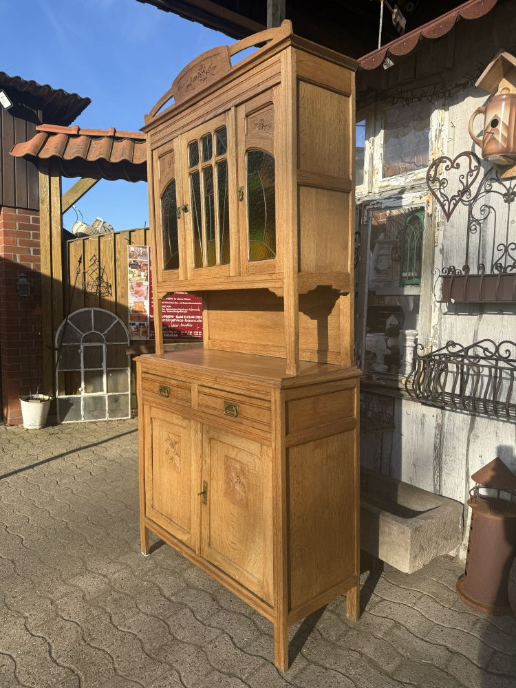 Jugendstil Buffetschrank aus Eichenholz
