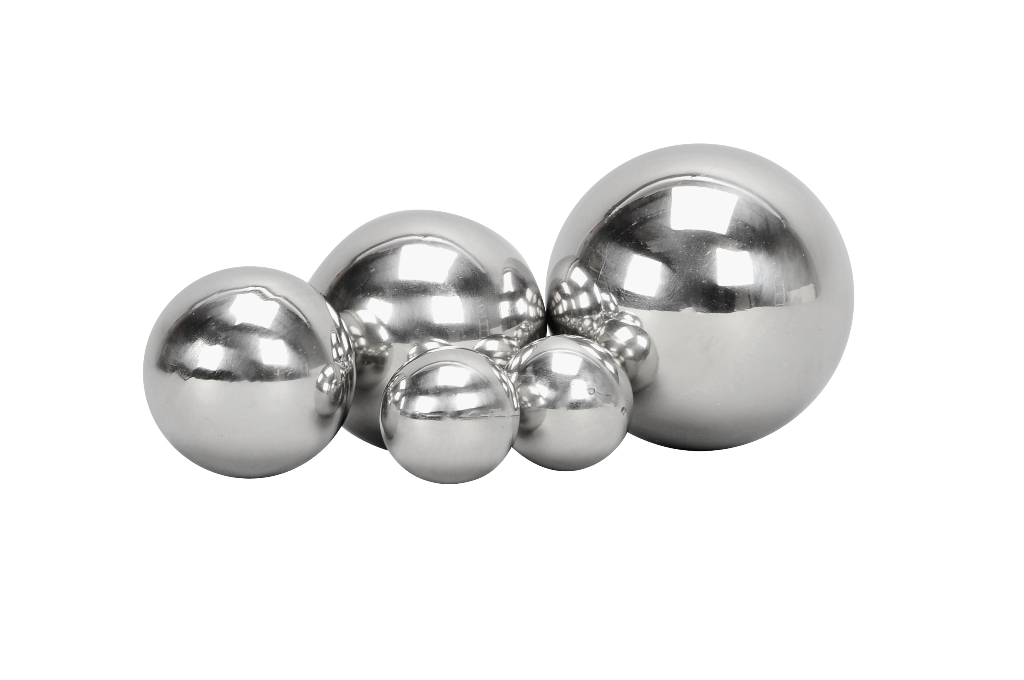 Set mit 5 Kugeln aus Edelstahl / Schwimmkugel
