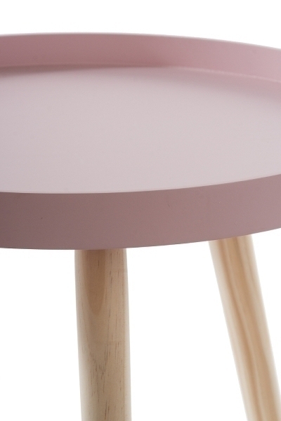 Beistelltisch Sanne, rosa FSC 100% GFA-COC-002292-EG