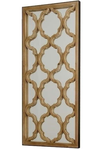 Wandspiegel Tropica - 122 x 61cm - natur