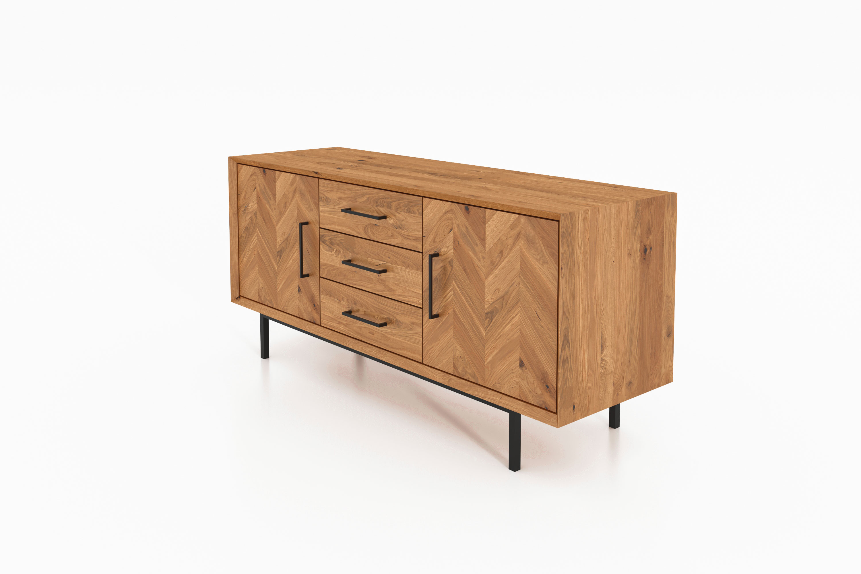 Sideboard mit 2 Türen & 3 Schubladen / Abies 2729