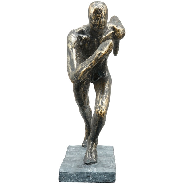 Skulptur Läufer Hilda, Polyresin, 26,7x8,4x19,8 cm
