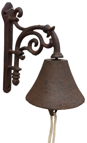 CAMPANO – Antike Wandglocke aus Gusseisen | Rustic Vintage