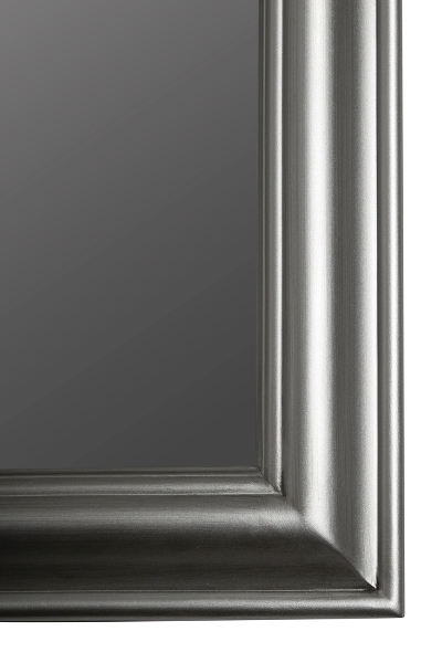 Spiegel Asil II, silber - 62x82 cm