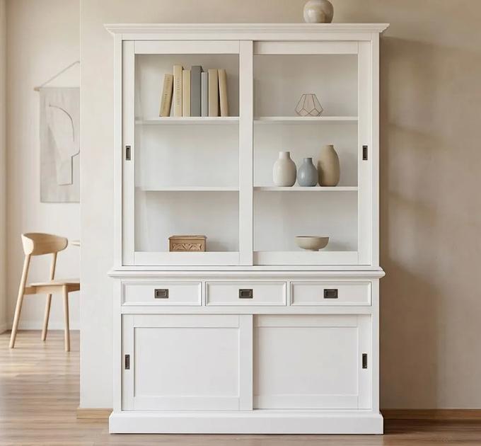 Buffetschrank HENRIK | Landhausschrank aus massiver Kiefer | WUNDERBAAReS