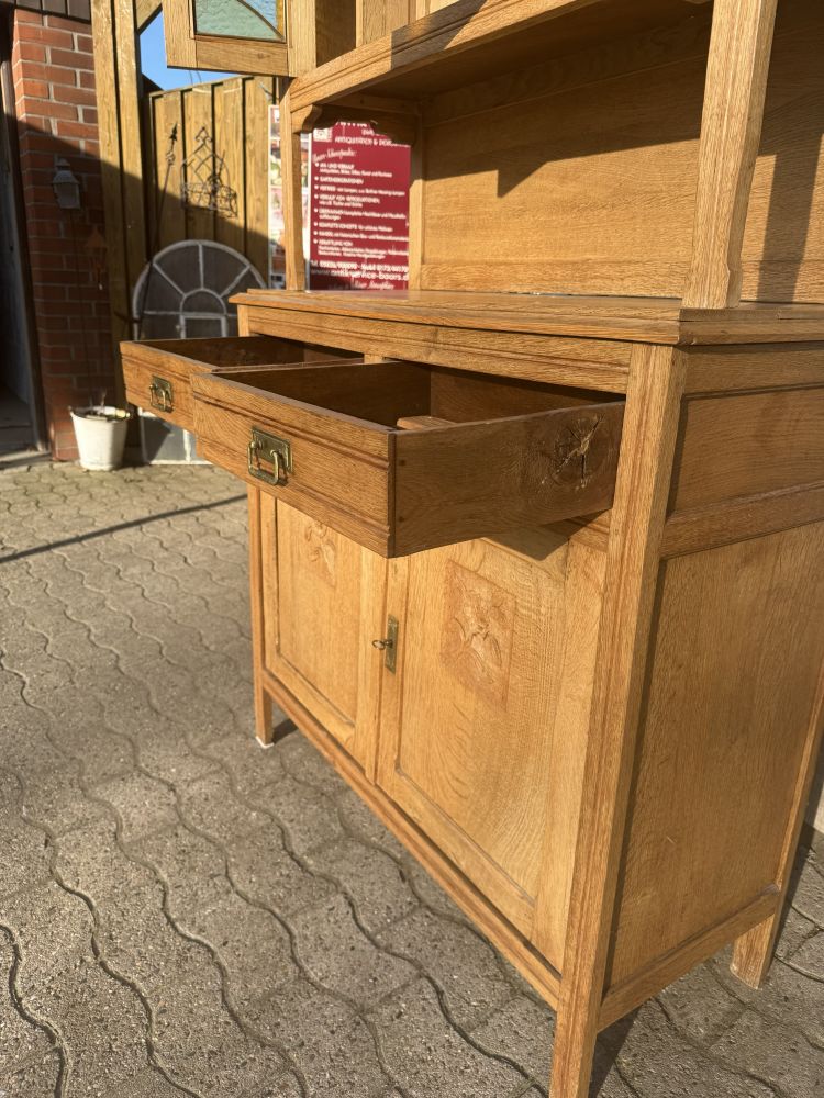 Jugendstil Buffetschrank aus Eichenholz
