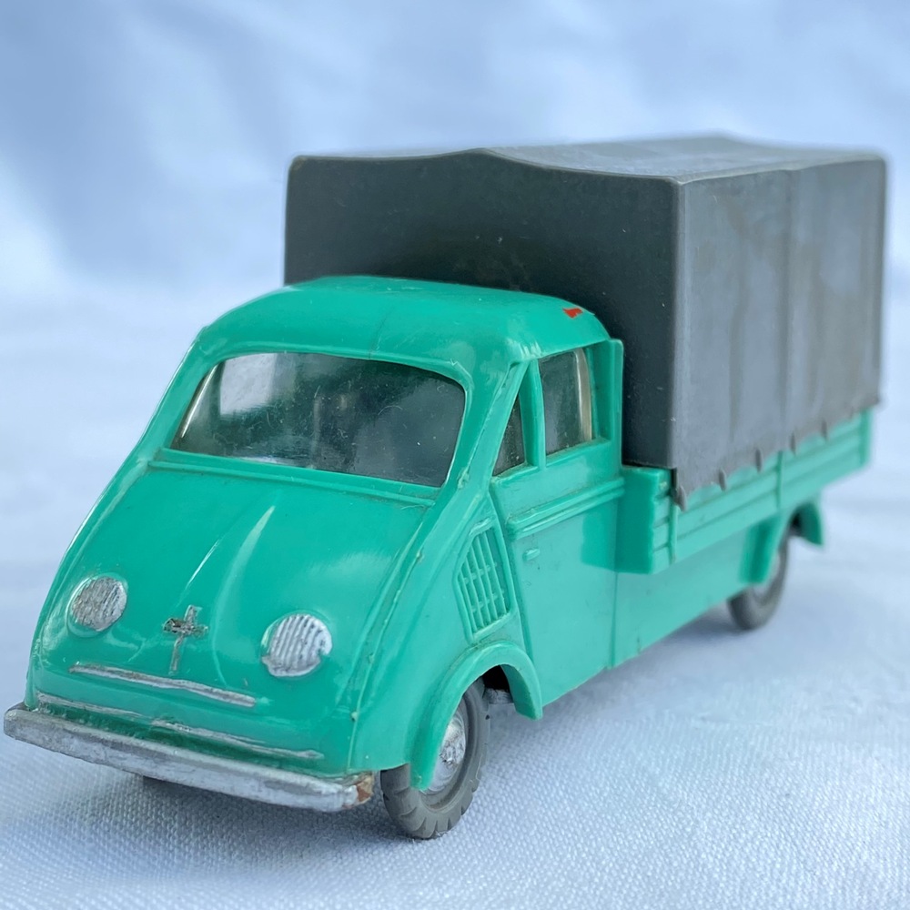 Siku Plastik V 24 DKW Großraumpritsche mit Plane Modell 52 grün V-Serie 1