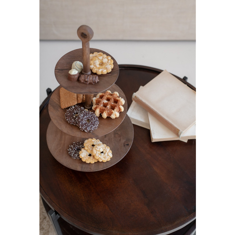 Holz-Etagere Odea – 3-stufige Etagere aus Holz | WUNDERBAAReS.de